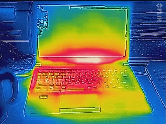 Thermography Image of Dynabook