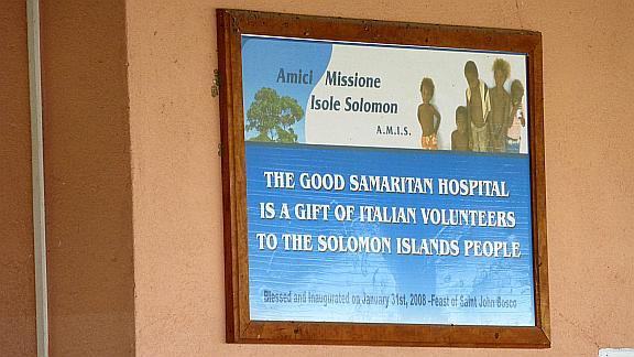Good Samaritan Hospital in Tetere of Solomon Islands