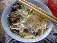 rice noodle with beef