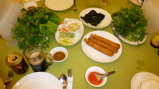 Vietnamese dinner