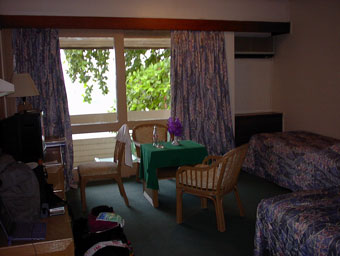 Room 303 of the Mendana Hotel
