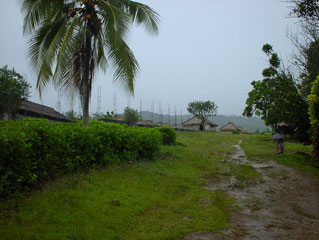 The entrance of Paradise village
