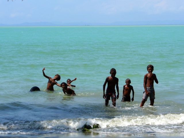 The boys of East Tasimboko seaside